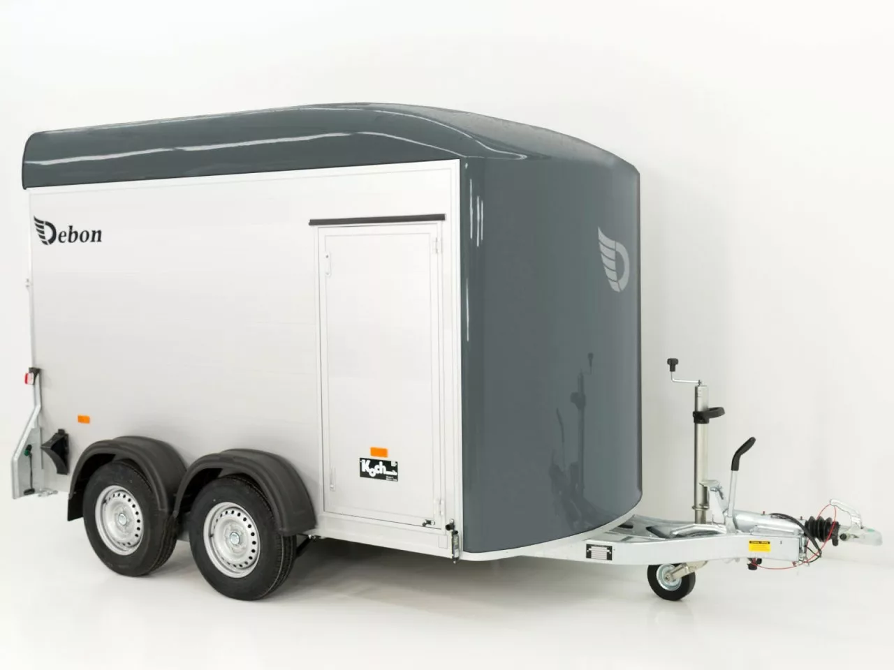 debon kofferanhänger c500 164x300cm h:200cm 2,6t|alu|polybug|tür|grau debon kofferanhänger c500 164x300cm h:200cm 2,6t|alu|polybug|tür|grau