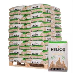 holzpellets mit 65 säcken à 15 kg